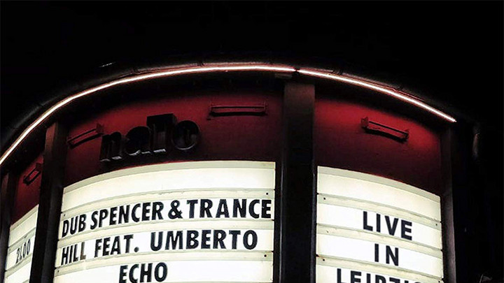 Dub Spencer & Trance Hill feat. Umberto Echo - Live in Leipzig [10/4/2019]
