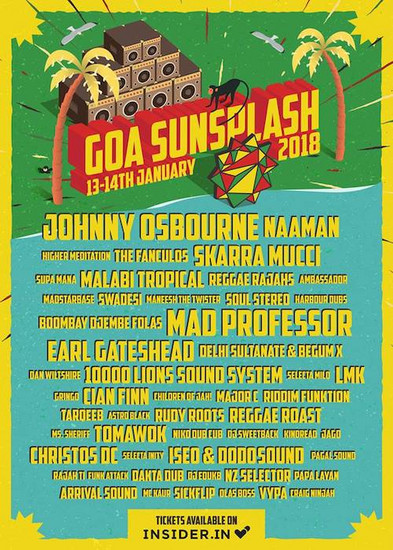 Goa Sunsplash 2018