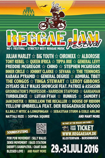 Reggae Jam 2016