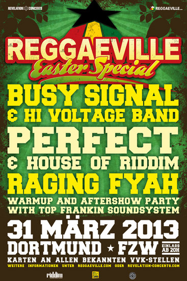 Reggaeville Easter Special - Dortmund 2013