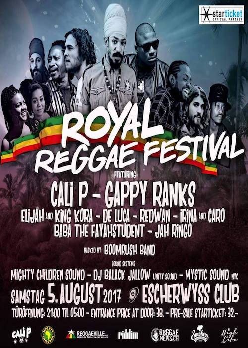 Royal Reggae Festival 2017