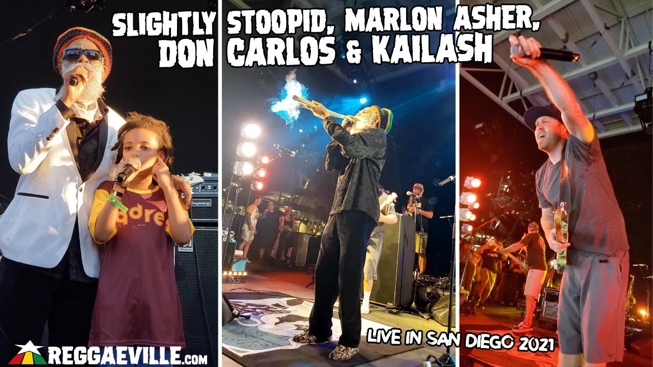 Slightly Stoopid, Marlon Asher, Don Carlos & Kailash in San Diego, CA @ Petco Park [9/11/2021]