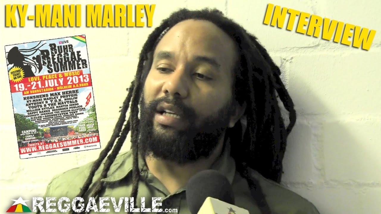 Interview with Ky-Mani Marley @ Ruhr Reggae Summer [7/20/2013]