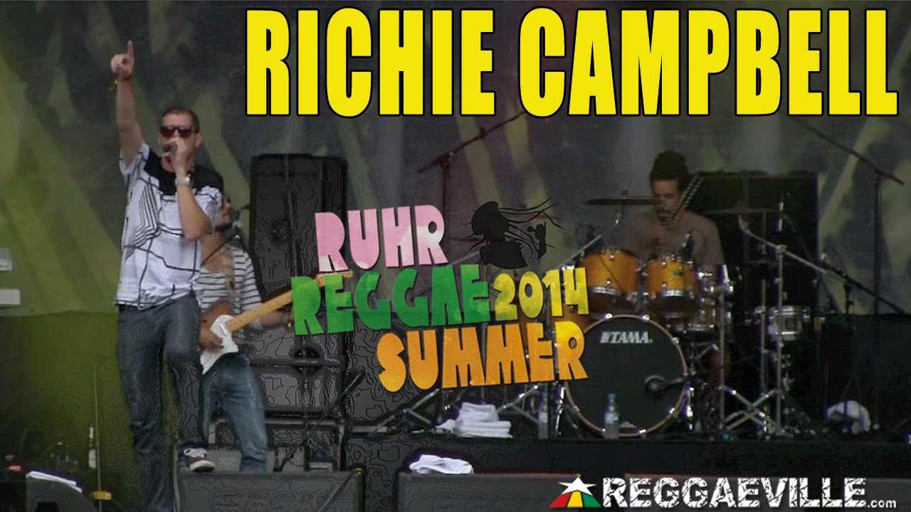 Richie Campbell & The 911 Band - Man Don't Cry @ Ruhr Reggae Summer 2014 [7/27/2014]